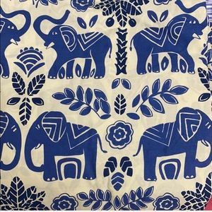 Blue Elephants Full Duvet Cover